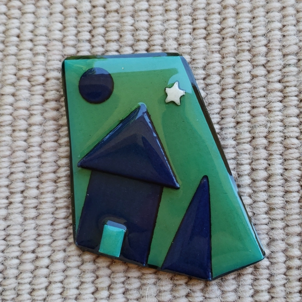 Vintage House Pins by Lucinda